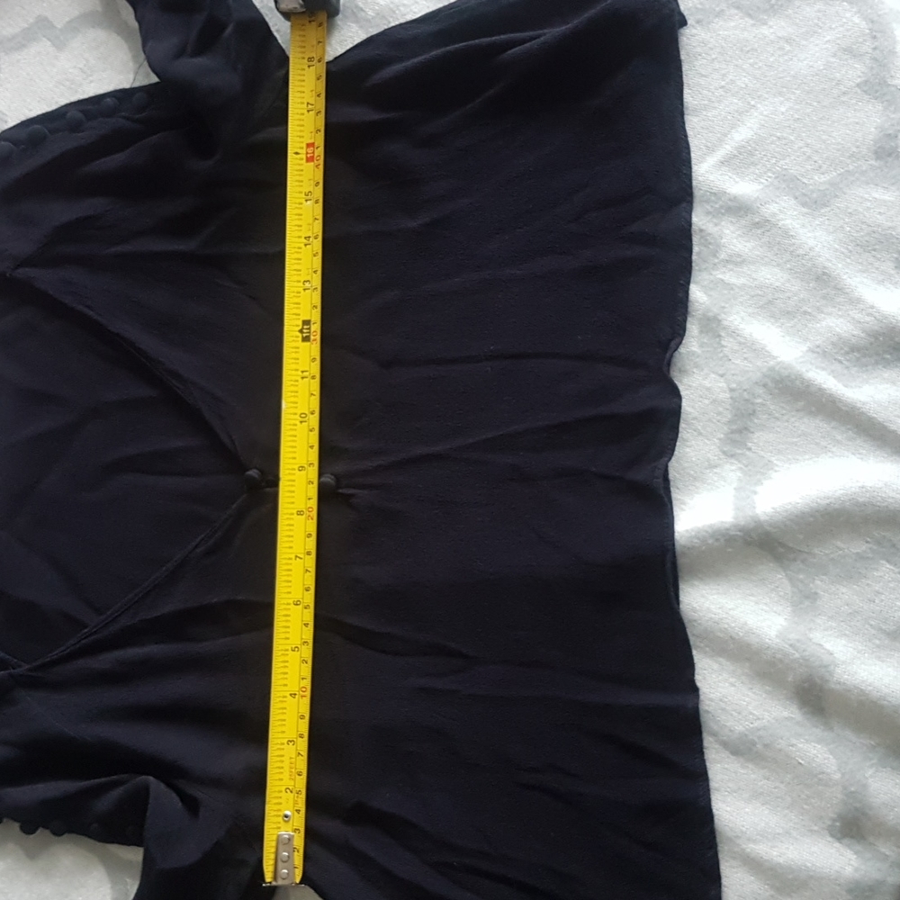 NEW Zara Trafaluc Collection Black Crop Top - Picture 8 of 9